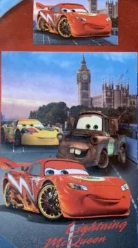 Obliecky Disney Cars Road 140x200cm+90x70cm Setino