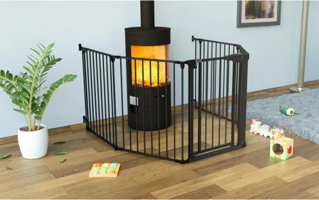 Bezpečnostná zábrana 2v1 Guardian 6.0 čierna