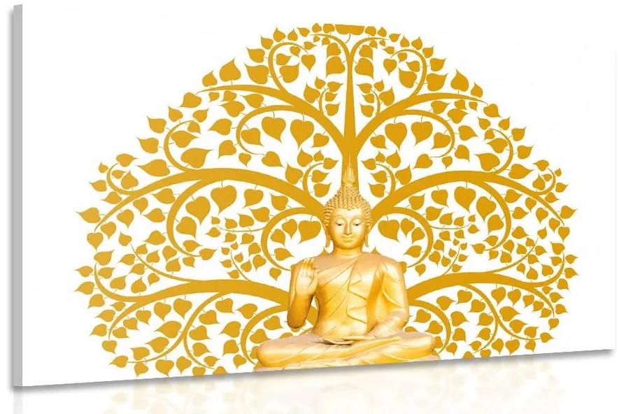 Obraz Budha so stromom života - 60x40