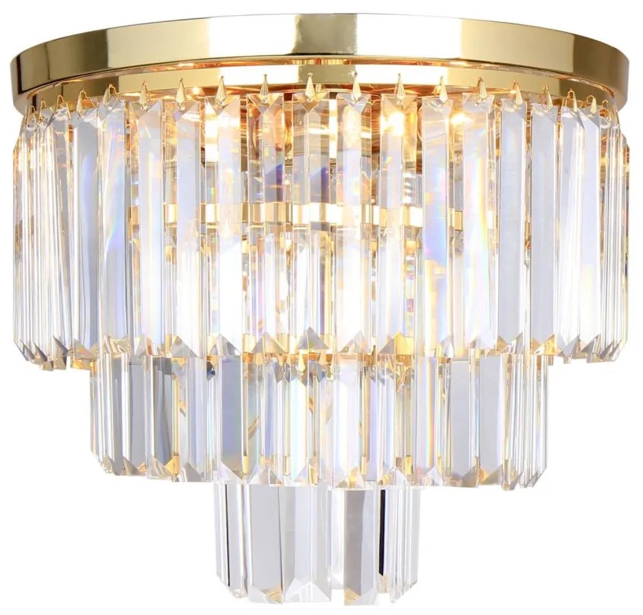 Zuma Line C17106/1 - Stropné svietidlo AMEDEO 1xE27/40W/230V zlatá