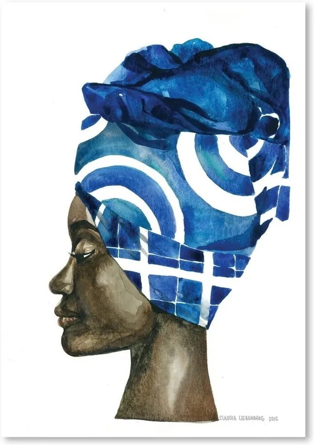 Plagát African Pride II, 30 × 42 cm