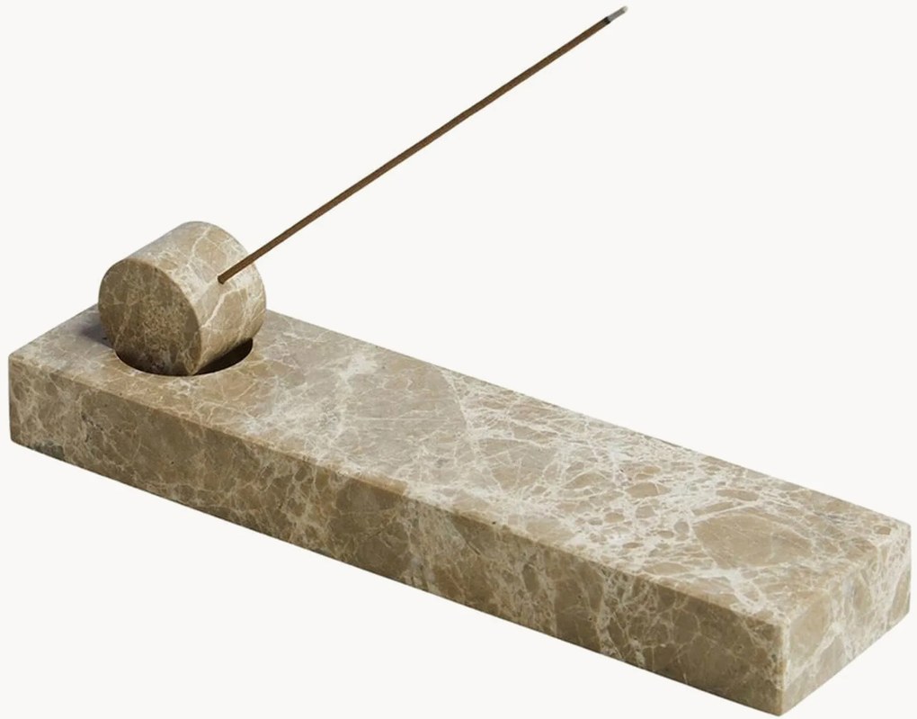 Mramorový držiak's vonnými tyčinkami Monolith, 6 ks