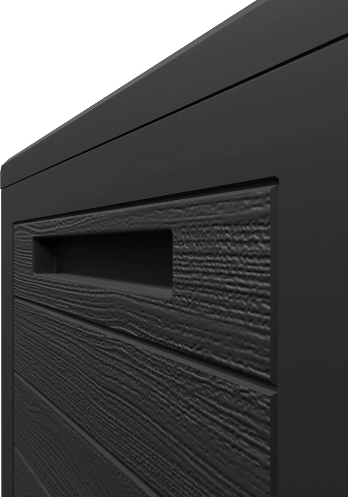 Záhradný úložný box Hill 280 L antracitový