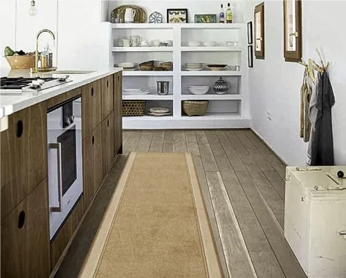 Koberce Breno Behúň GALA 33, šíře role 80 cm, béžová, hnedá