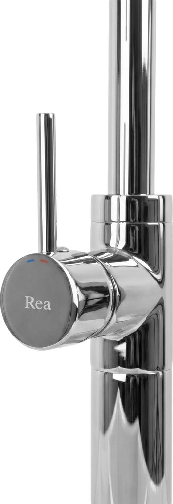 Rea Lungo, voľne stojaca umývadlová batéria, chrómová, REA-B4306