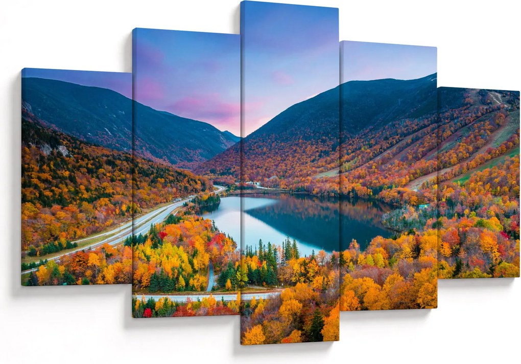 Obraz - White Mountain, New Hampshire, USA (150x105 cm)