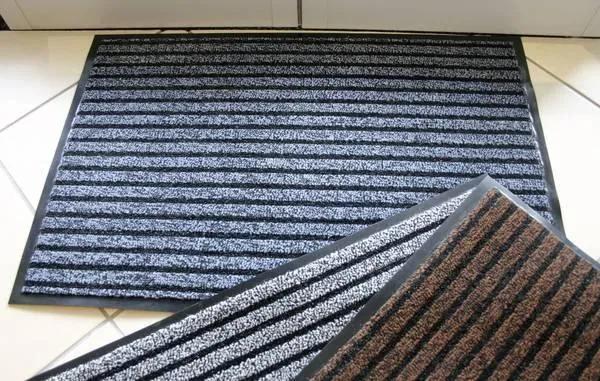 COBA -  COBA Vstupná vnútorná rohož DUO 90x150 cm (šedá, modrá, hnedá)