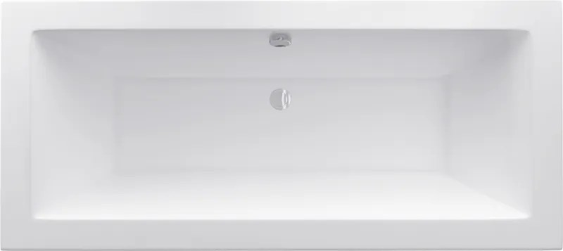 Mexen Cube obdĺžniková vaňa 180 x 80 cm, biela - 55051808000