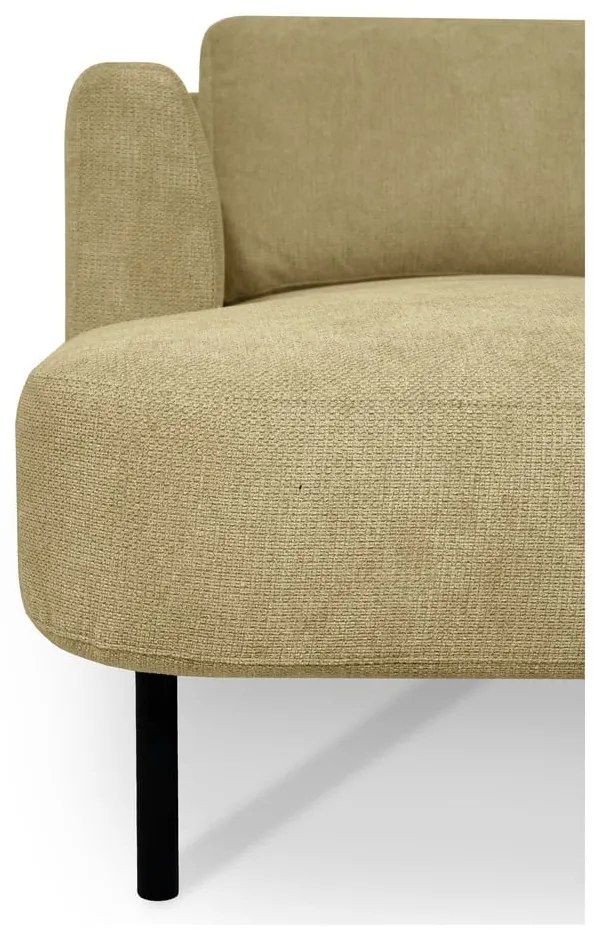 Okrovožltá rohová pohovka (pravý roh/do "U") Hero – Scandic