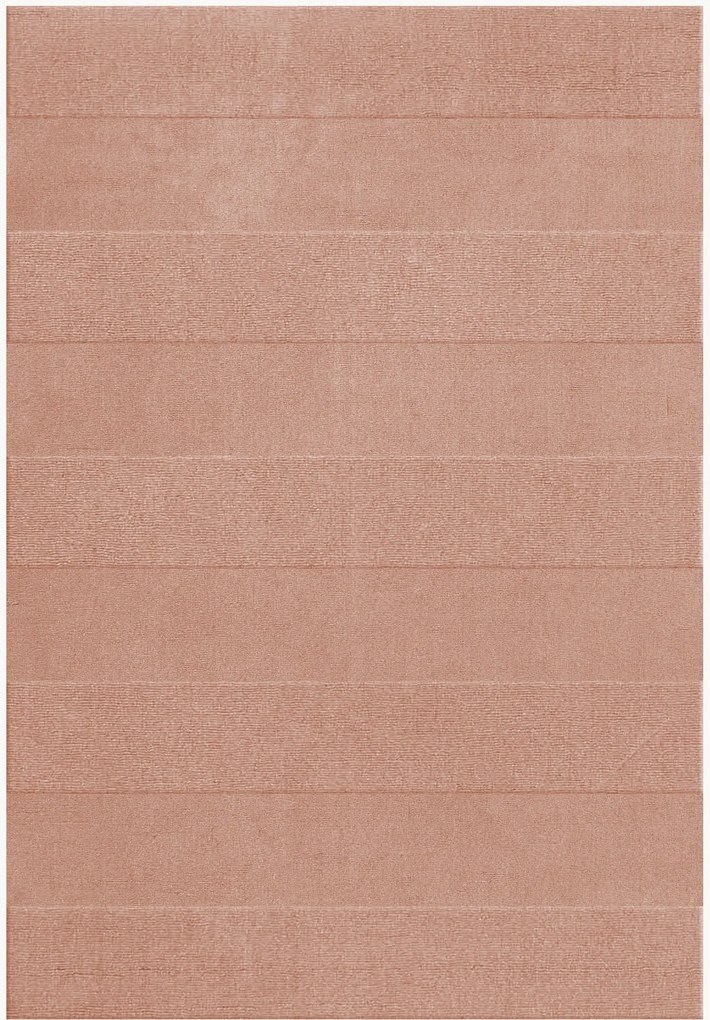 Ručne tkaný vlnený koberec's nízkym vlasom Sicilian Stripe