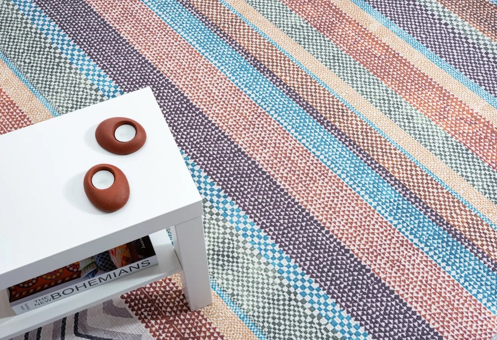 My Flair, Kusový koberec Vici CA30022 grau – na von aj na doma, 160x230, viacfarebná, chodba / predsieň