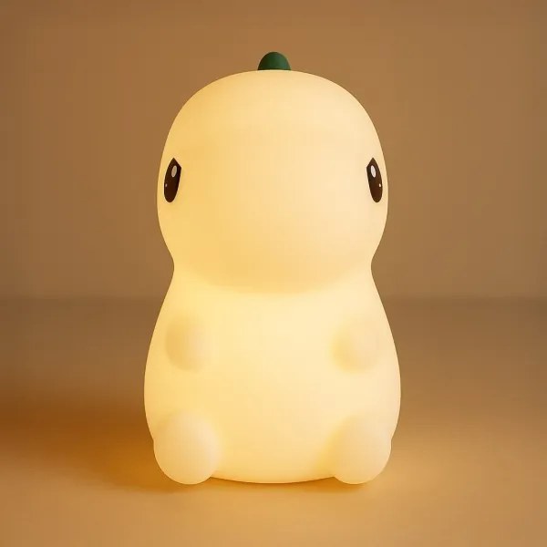 LED RGBW Stmievateľné nabíjateľné detské nočné svetlo DINO LED/1W/5V 1200 mAh