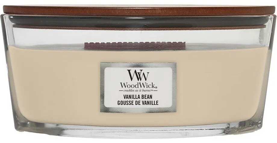 Vonná sviečka WoodWick Vanilla Bean, 453 g
