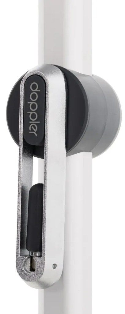 Doppler EXPERT 220 x 140 cm - slnečník s automatickým naklápaním prírodná farby (slonovinová kost - kód farby 820), 100 % polyester