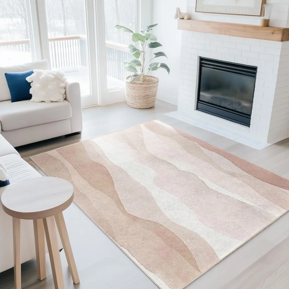 Krémový prateľný behúň 80x200 cm Komodo Beach – Mila Home