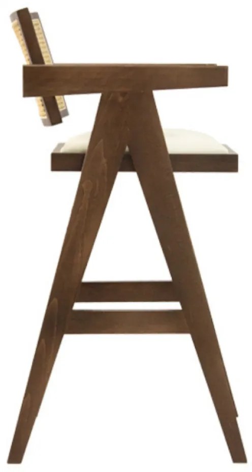 PIERRE BAR DREVENÁ STOLIČKA S VÝPLETOM PIERRE BAR