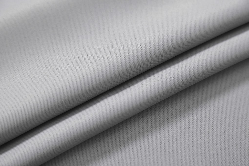 Záves OXFORD LIGHT 140x250 cm, svetlosivý Zavesenie: Riasiaca páska