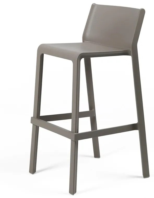 Stima Plastová barová stolička TRILL STOOL Odtieň: Grigio - sivá