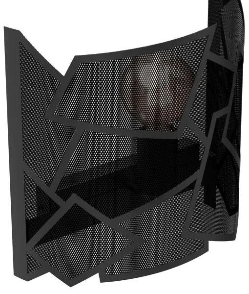 Nástenné svietidlo CAMO 1xE27/15W/230V čierna