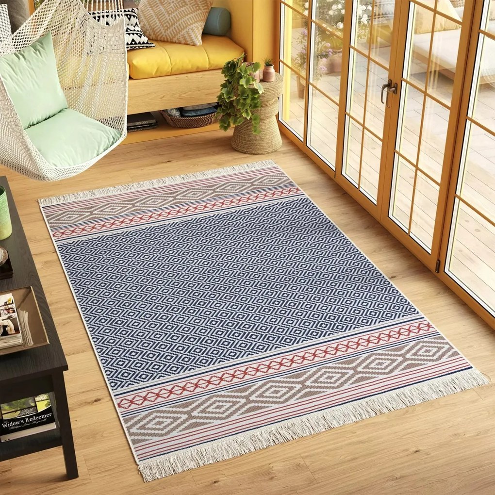 TA Koberec 2711 KANUNI AZTECA Rozmer: 80x300 cm