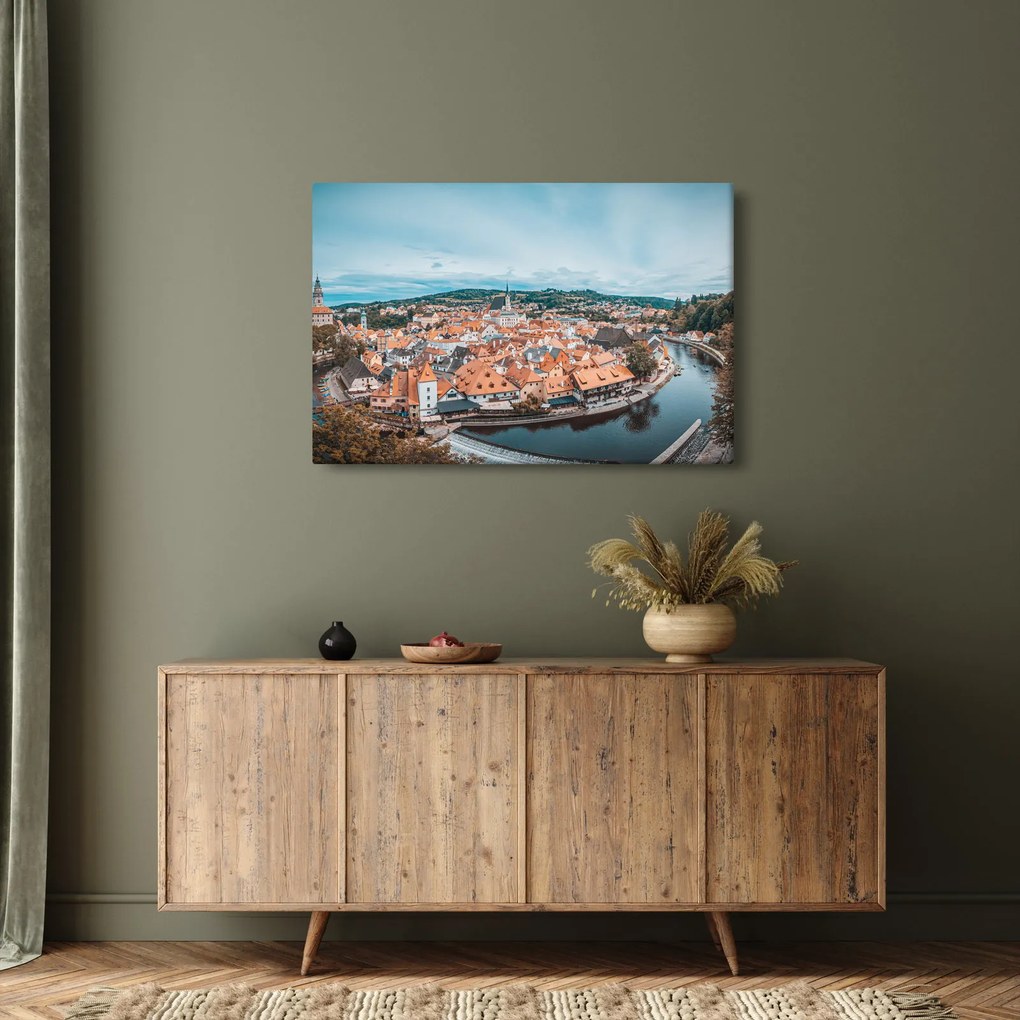 Obraz - Český Krumlov (90x60 cm)