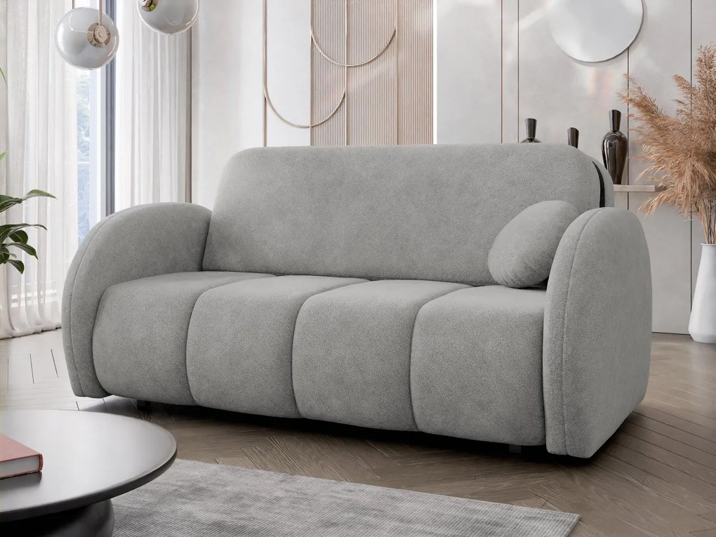 Rozkladacia pohovka Carivia Comfy IV (popolavá) (s úl. priestorom). Vlastná spoľahlivá doprava až k Vám domov. 1121973