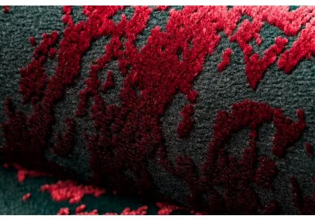 Moderný koberec VINCI 1516 Rozeta vintage - Štrukturálny Červená Veľkosť: 120x170 cm