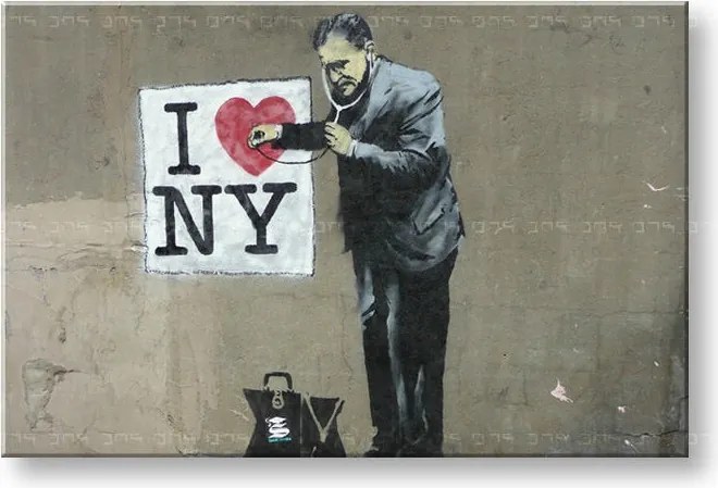 Obraz na plátne Street ART – Banksy