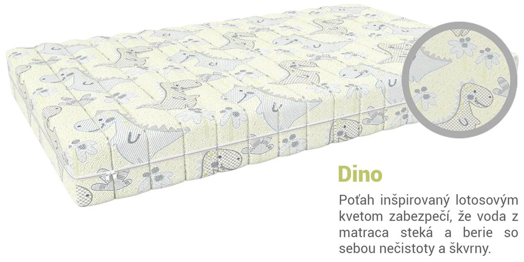 Detský penový matrac Midino 80x180