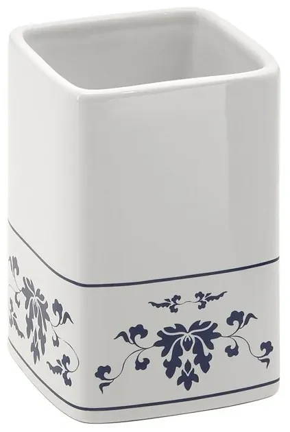 Gedy Gedy, CIXI pohár na postavenie, porcelán, modrá/biela, CX9889