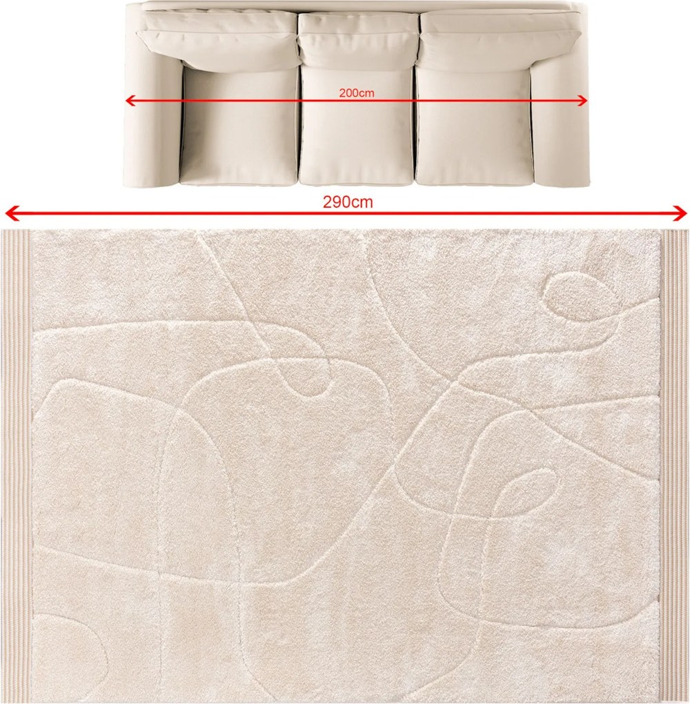 Koberec Ardano cream 200x290 cm