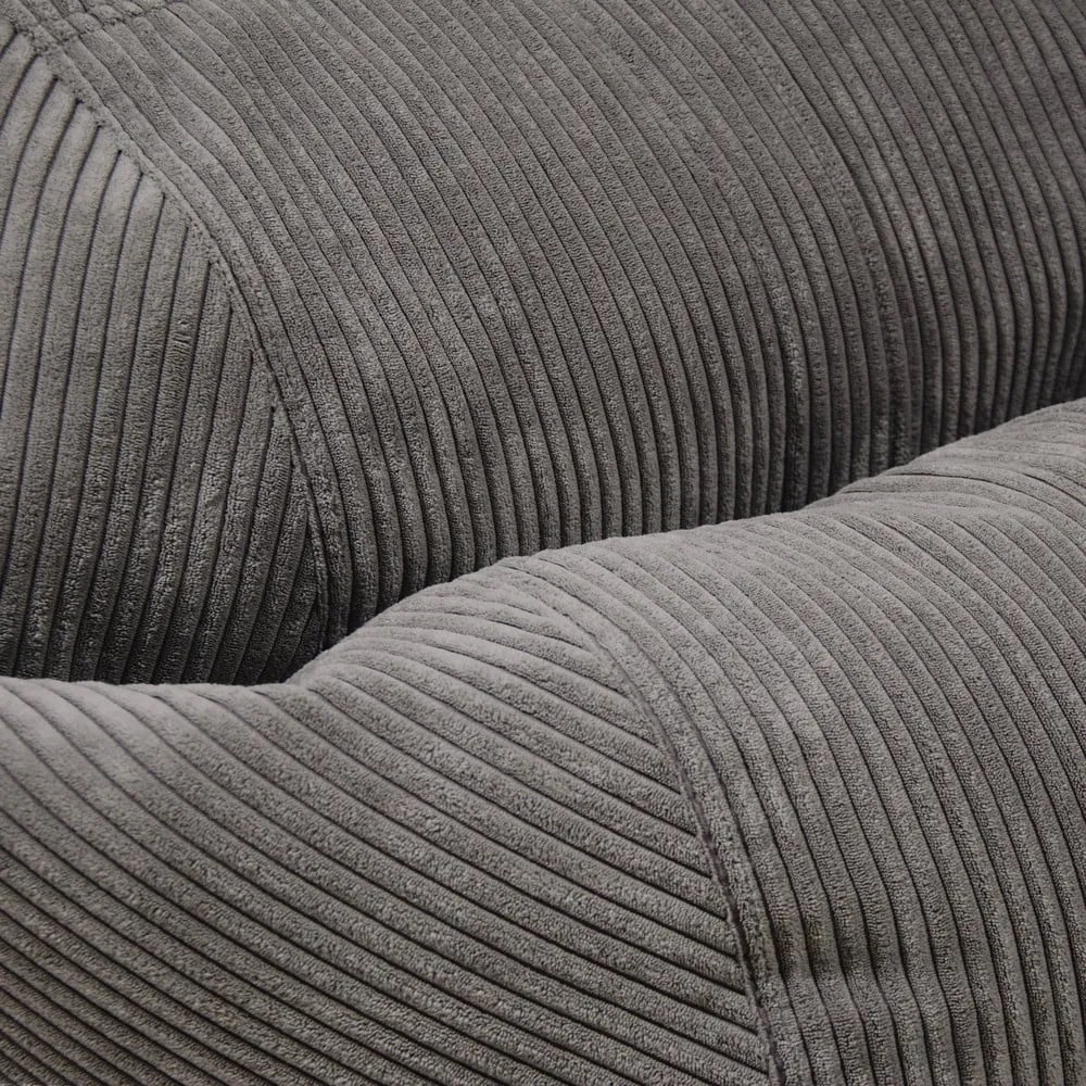 Menčestrový detský sedací vak v horčicovej farbe Roll 80 – SLOWDOWN