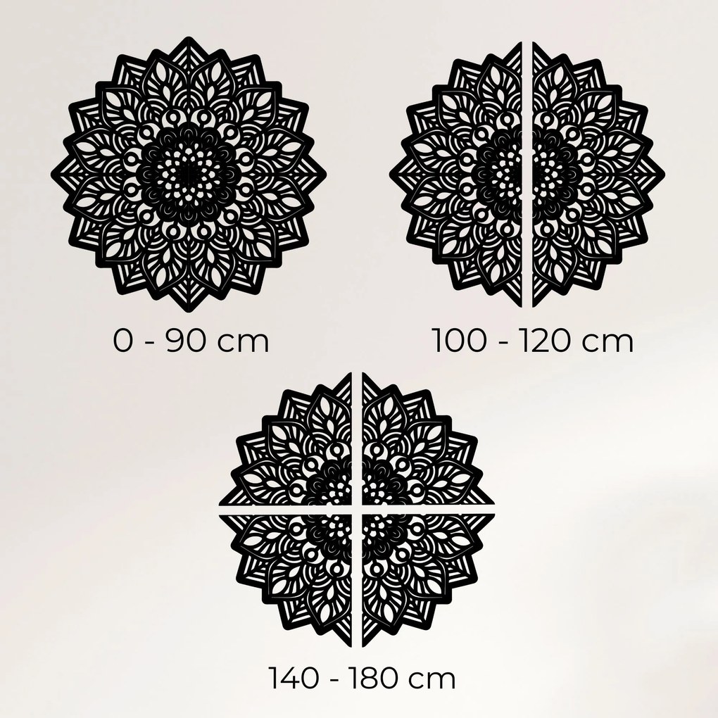 SENTOP | Drevená mandala na stenu – Elegantná nástenná dekorácia | SENTOP PR0319-B-akcia20