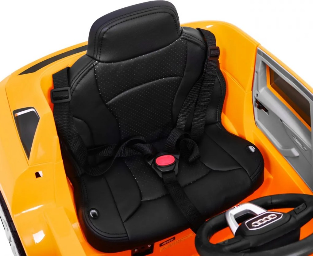 Ramiz Audi Q8 Lift, detské SUV na batérie Žltá + diaľkové ovládanie