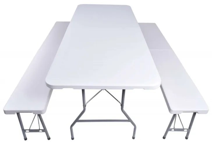 Cateringový stôl + 2 lavice