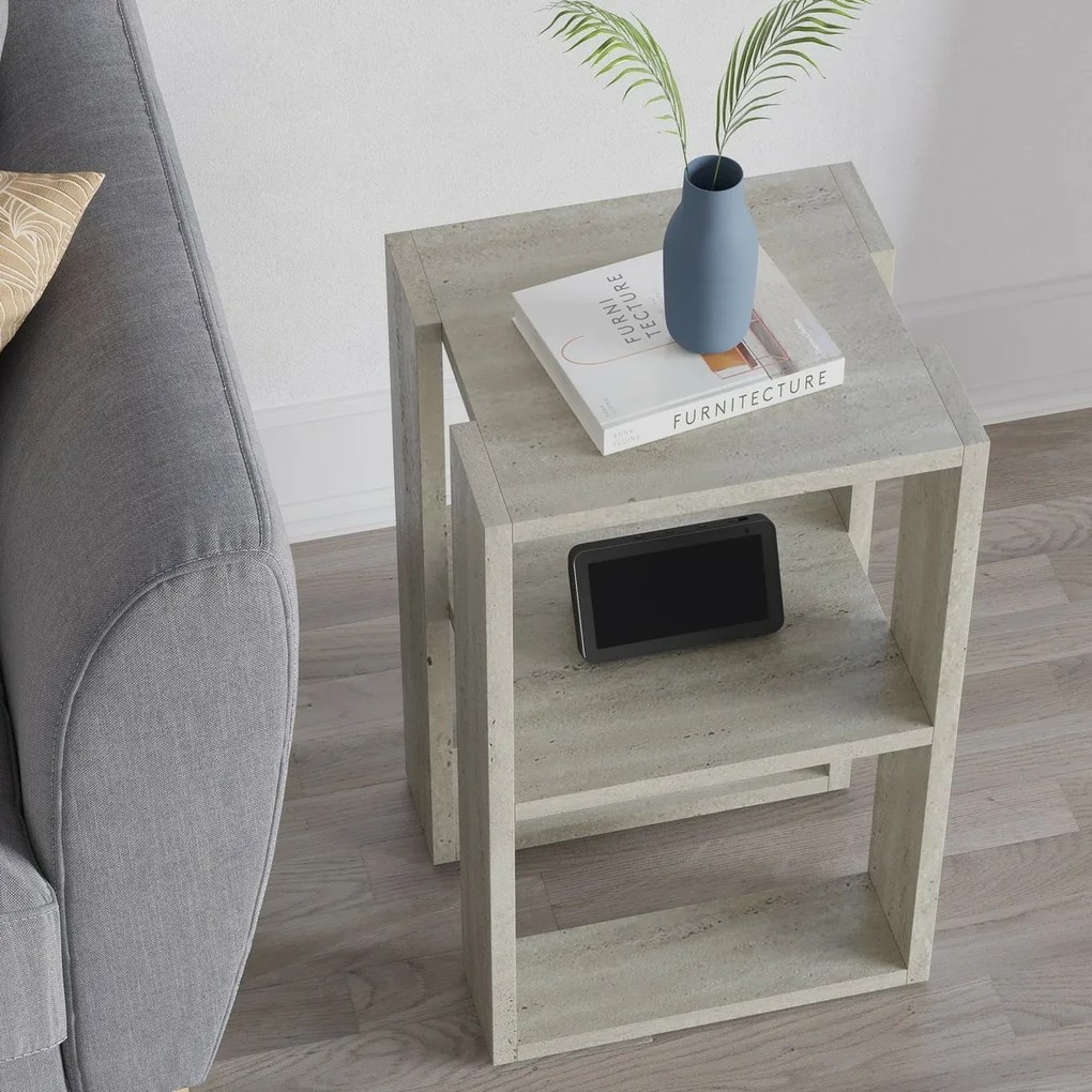 Nočný stolík Lonie Travertine