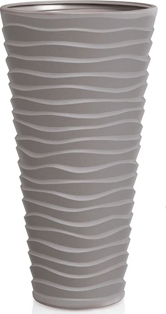 Plastový kvetináč DPSA300 29,6 cm - mocca