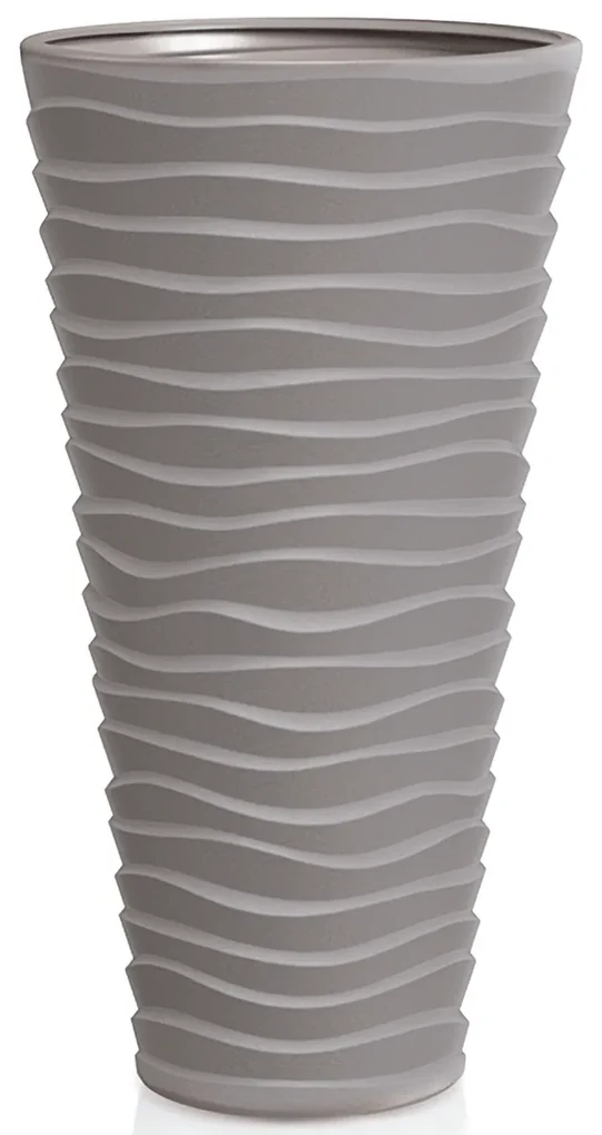Plastový kvetináč DPSA300 29,6 cm - mocca