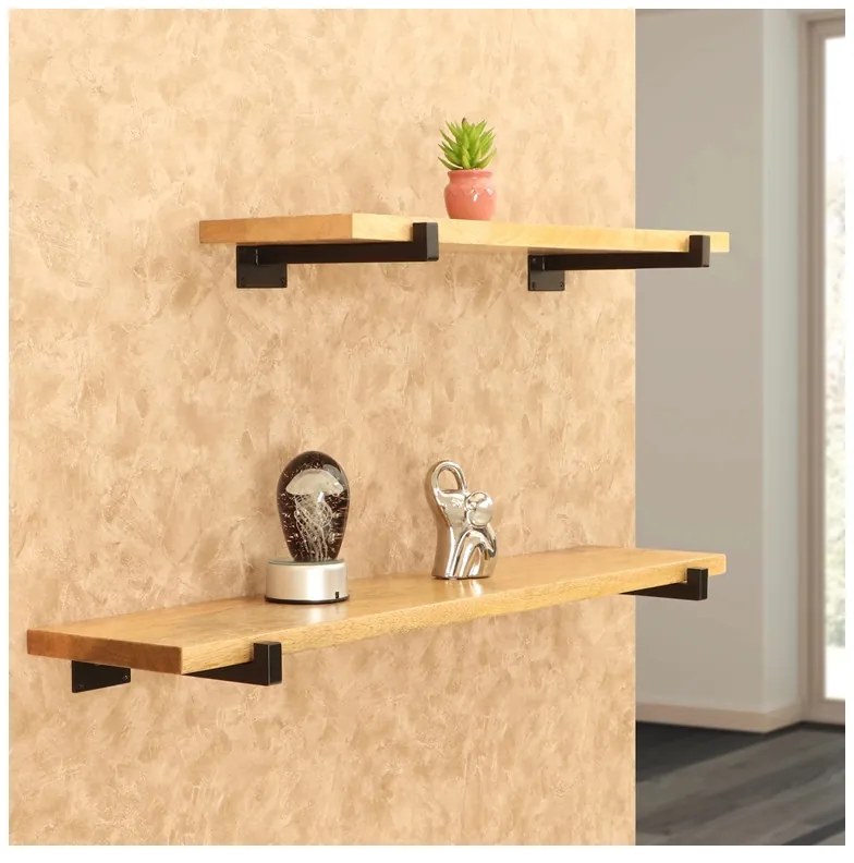 Polica na stenu s konzolou Nina 100 cm MANGO