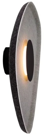 MAXLIGHT W0558 - LED Nástenné svietidlo DEUX LED/5W/230V čierna