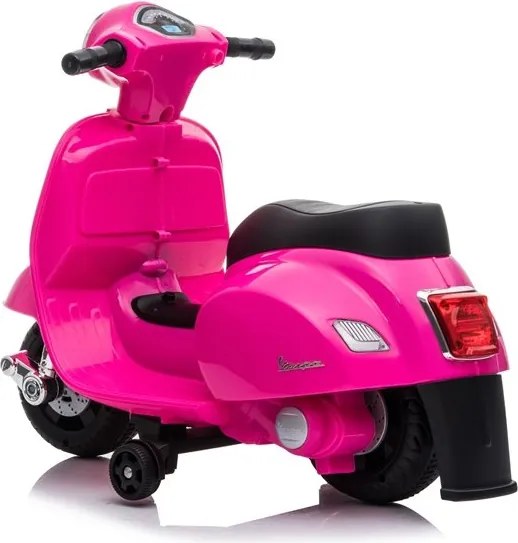 LEAN CARS Elektrický skúter Vespa GTS 300 Mini ružový