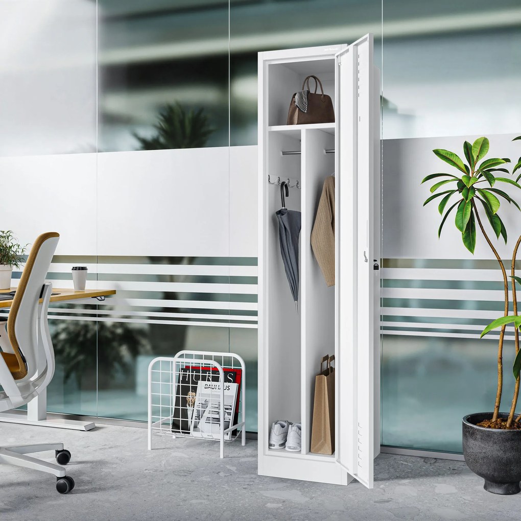 Kovová pracovná skriňa KACPER 1 Plus 400 x 1800 x 500 mm