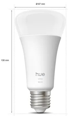 LED stmievateľná žiarovka Philips Hue WHITE E27/13,5W/230V 2700K