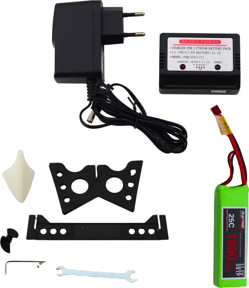 LEAN Toys Motorový čln FT012 diaľkovo ovládaný RC čierny 50km/h 2.4G