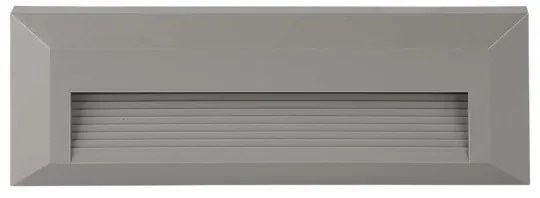 LED Vonkajšie schodiskové svietidlo LED/3W/230V IP65 3000K šedá