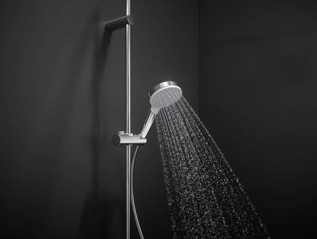 Hansgrohe Crometta, ručná sprcha 1jet Green 6 l/min, biela/chrómová, HAN-26334400