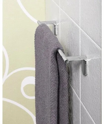METAFORM ZE320 Zero držiak uterákov 33 x 5,5 cm, strieborná