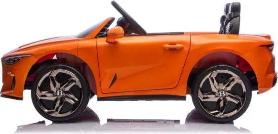 Detské elektrické autíčko Bentley Batur kabriolet oranžové