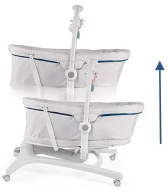 Chicco - Detská postieľka 4v1 BABY HUG biela