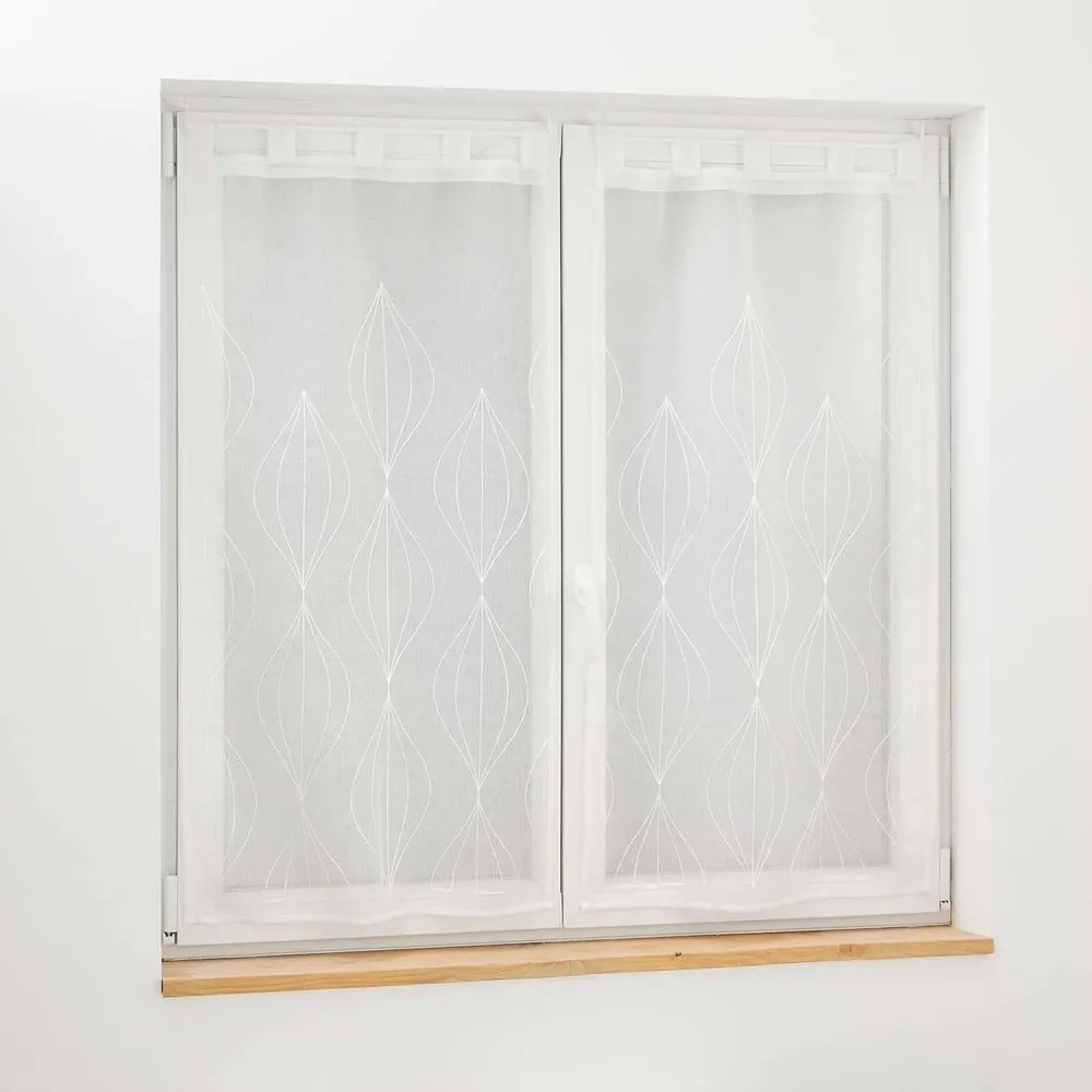 Biele voálové záclony v súprave 2 ks 60x90 cm Galactee – douceur d'intérieur